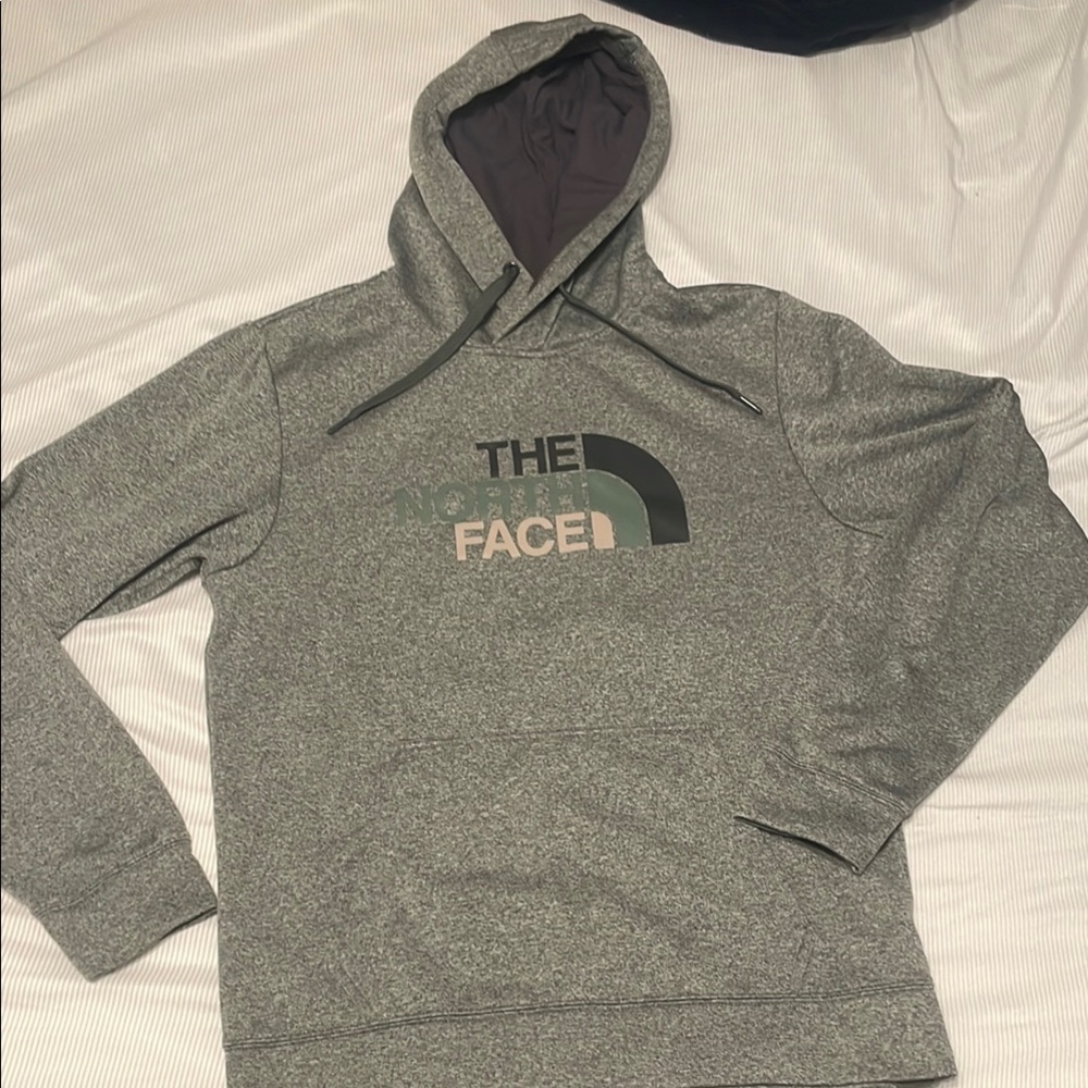 The North Face Gray Sweatshirt Hoodie Pullover